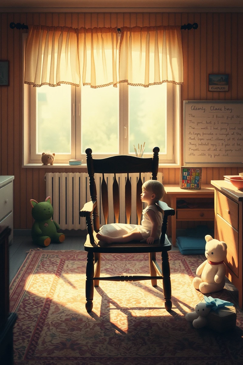 This is one of the first dreams I remember from childhood — A Wooden Chair A Classroom With No Teacher