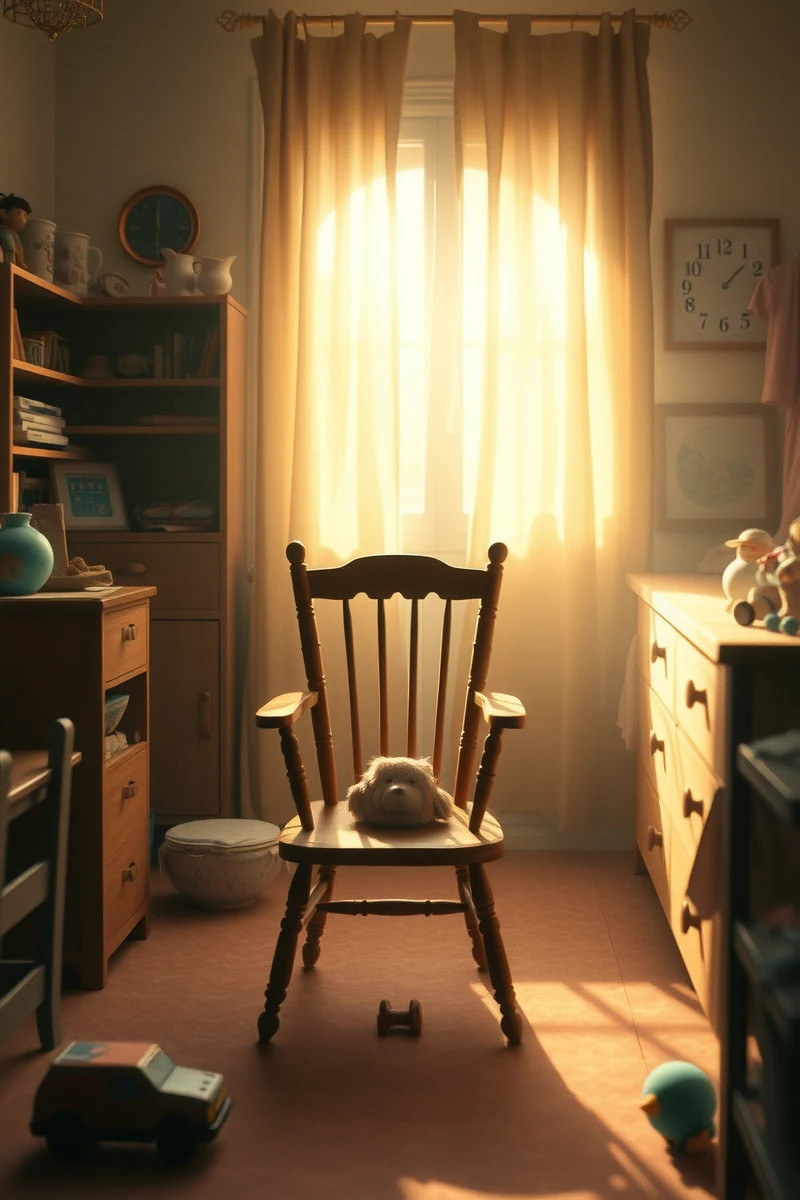 This is one of the first dreams I remember from childhood — A Wooden Chair The Old Kitchen