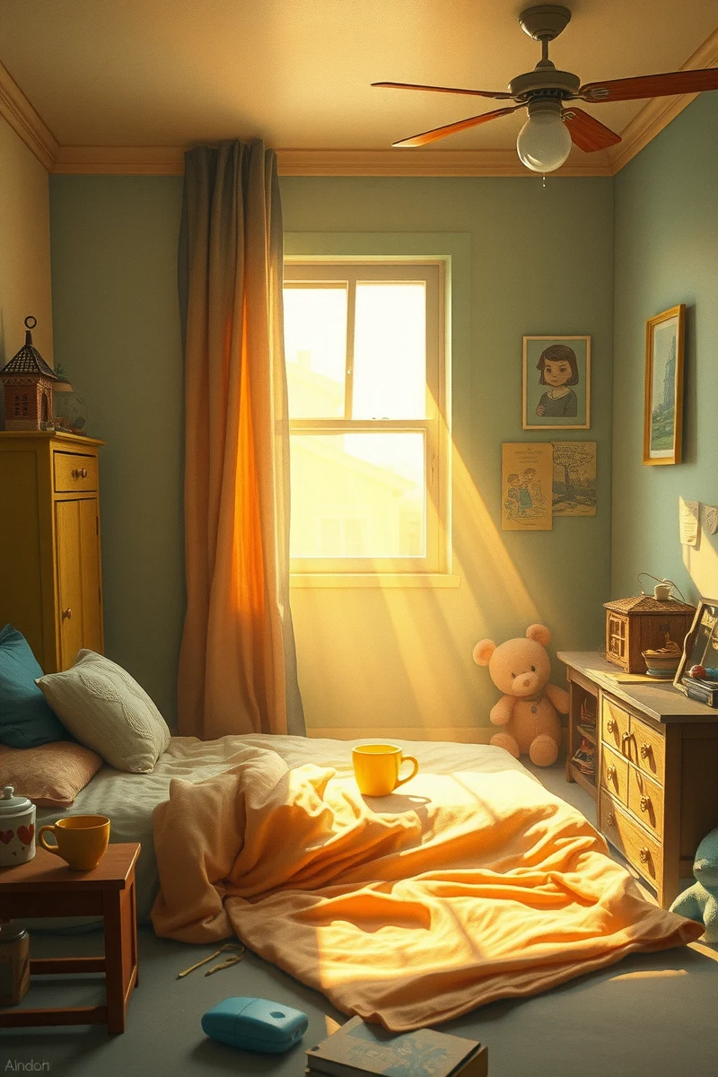 This is one of the first dreams I remember from childhood — A Yellow Cup A Street Where I Used To Live