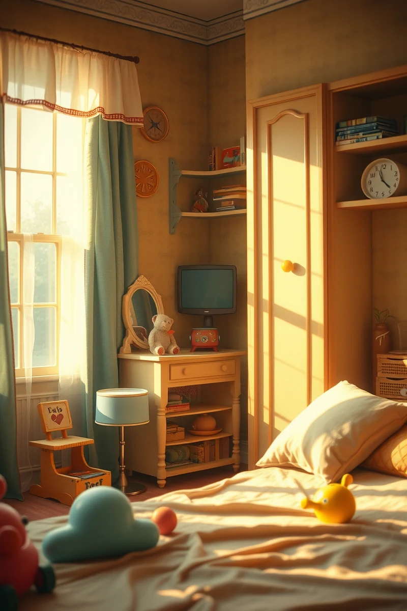 This is one of the first dreams I remember from childhood — A Yellow Cup My Childhood Bedroom