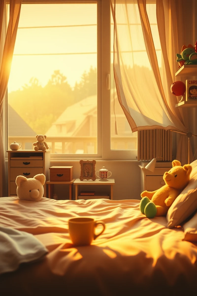 This is one of the first dreams I remember from childhood — A Yellow Cup The Backyard After Sunset