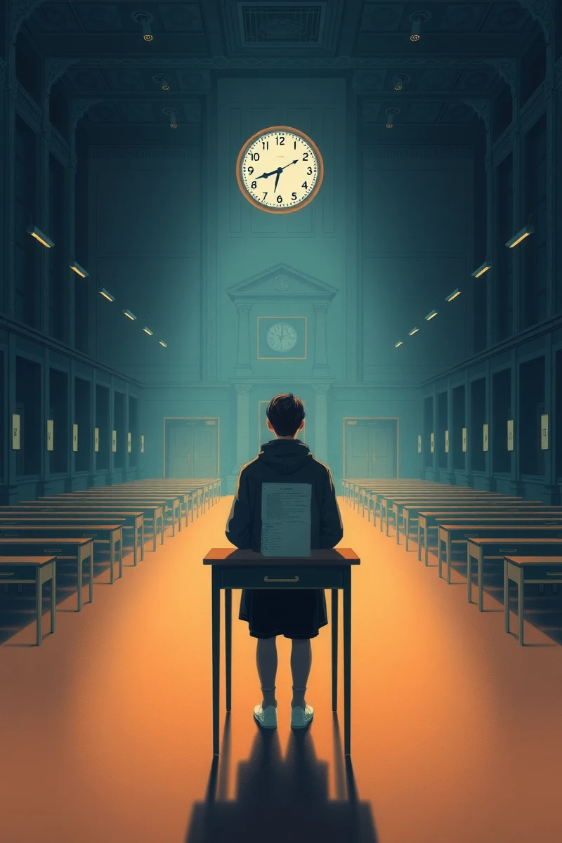 Unprepared for an Exam But Feel Calm