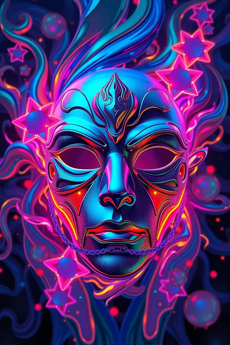 Vivid Dream of a Mask
