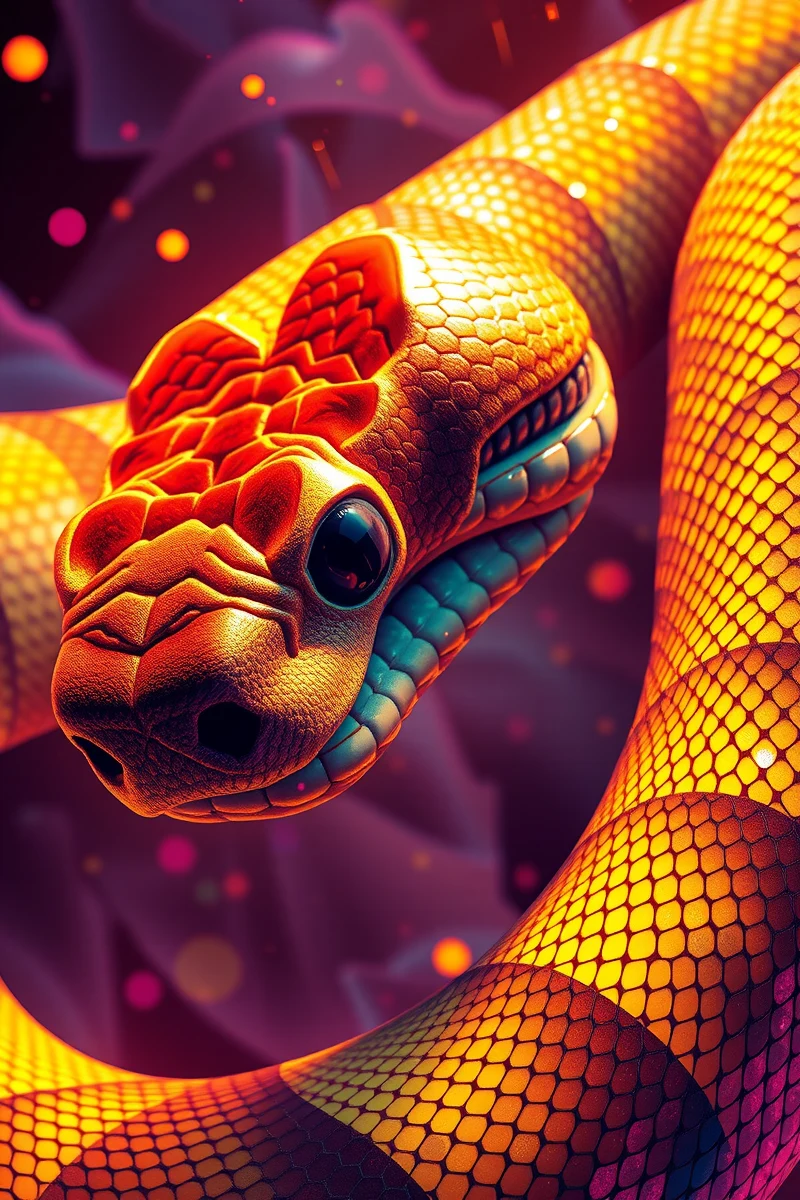 Vivid Dream of a Snake