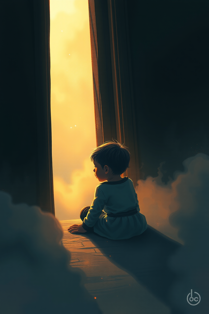 A Child Dying And Waking Crying