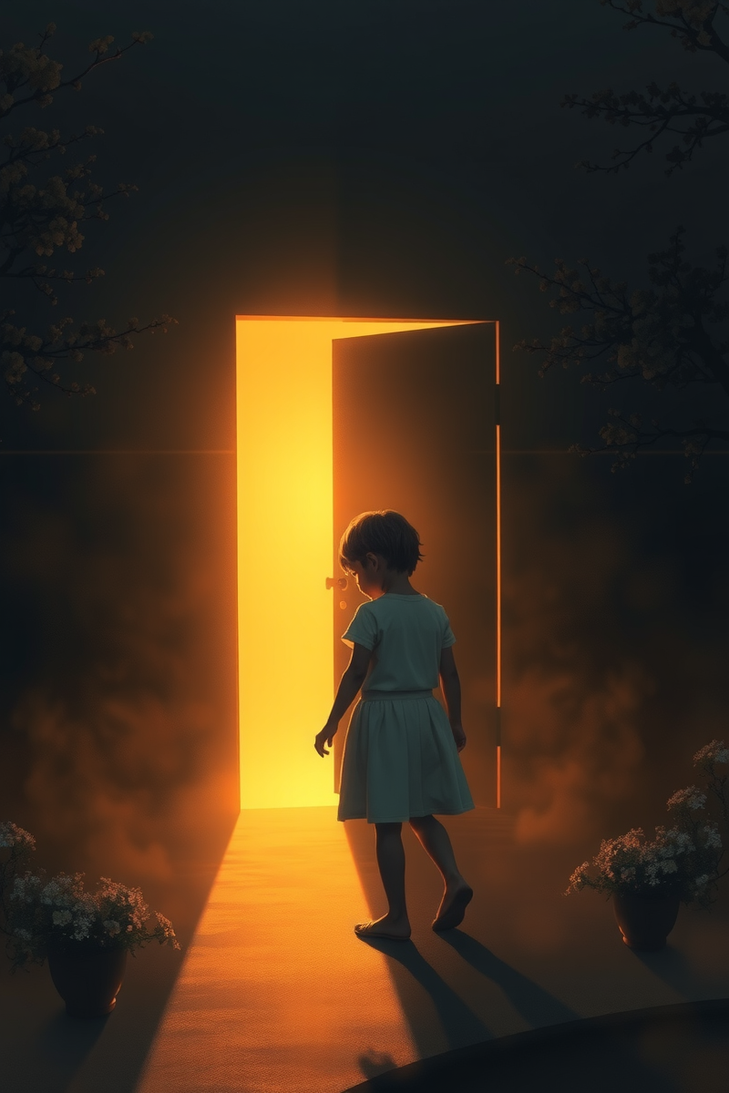 A Child Dying At Sunrise
