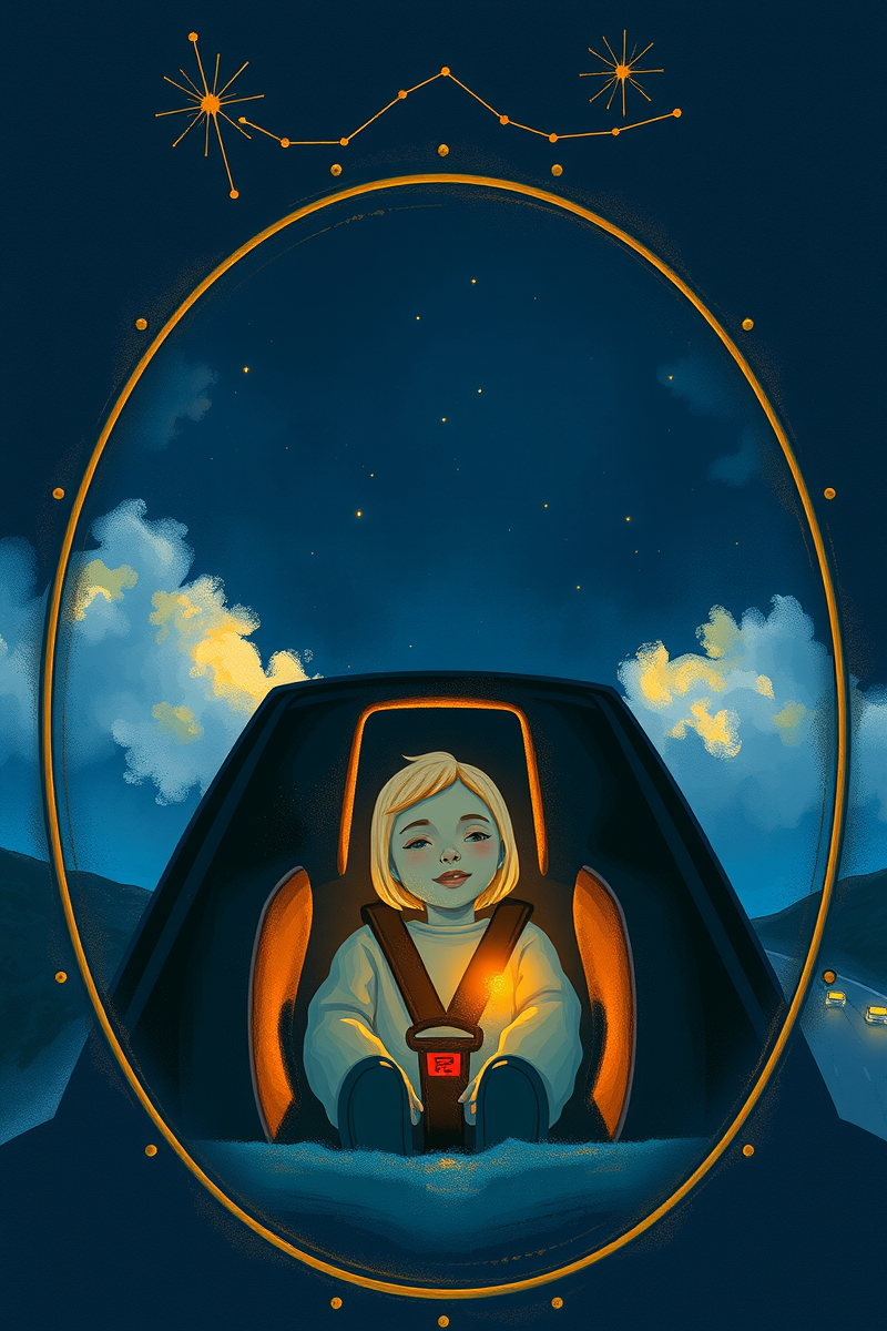 Baby in a Car Seat