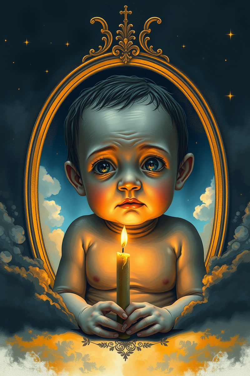 Baby With an Old Person's Face