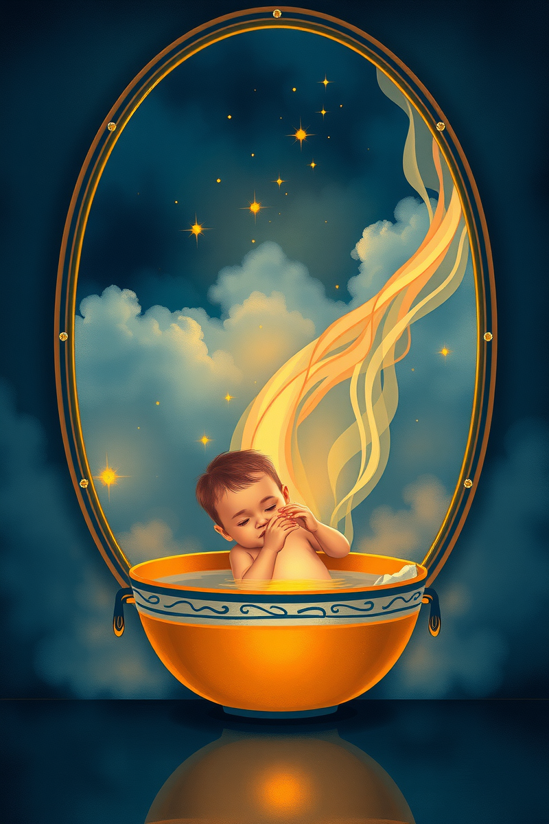 Bathing a Baby