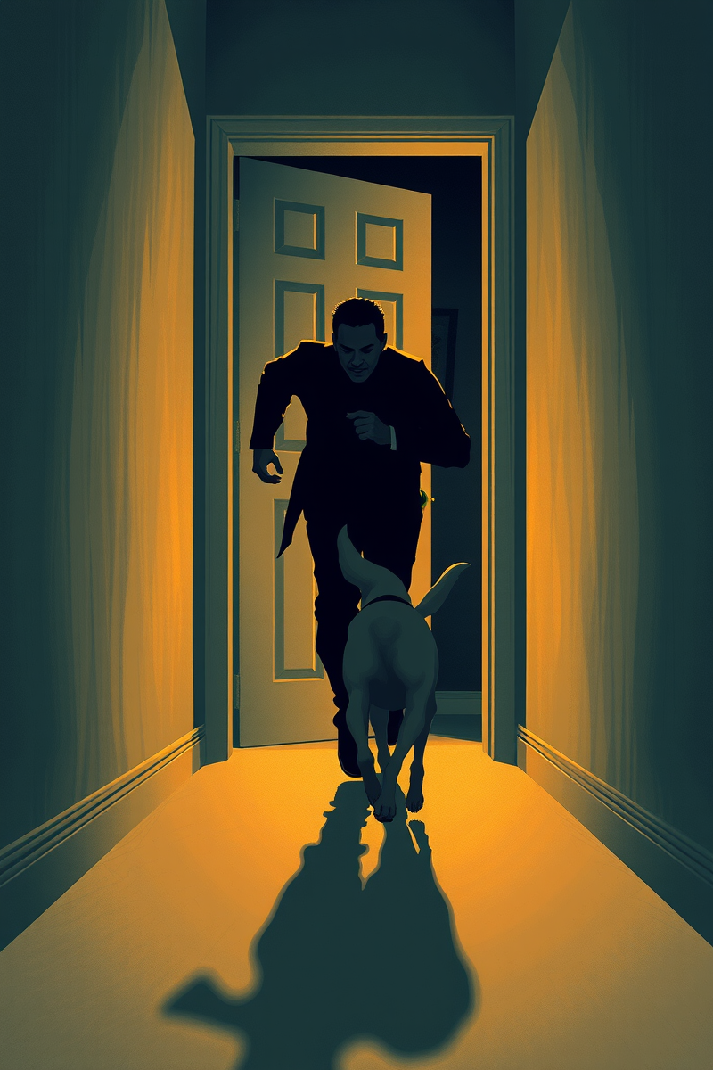Being Chased by a Dog Through a Locked Door