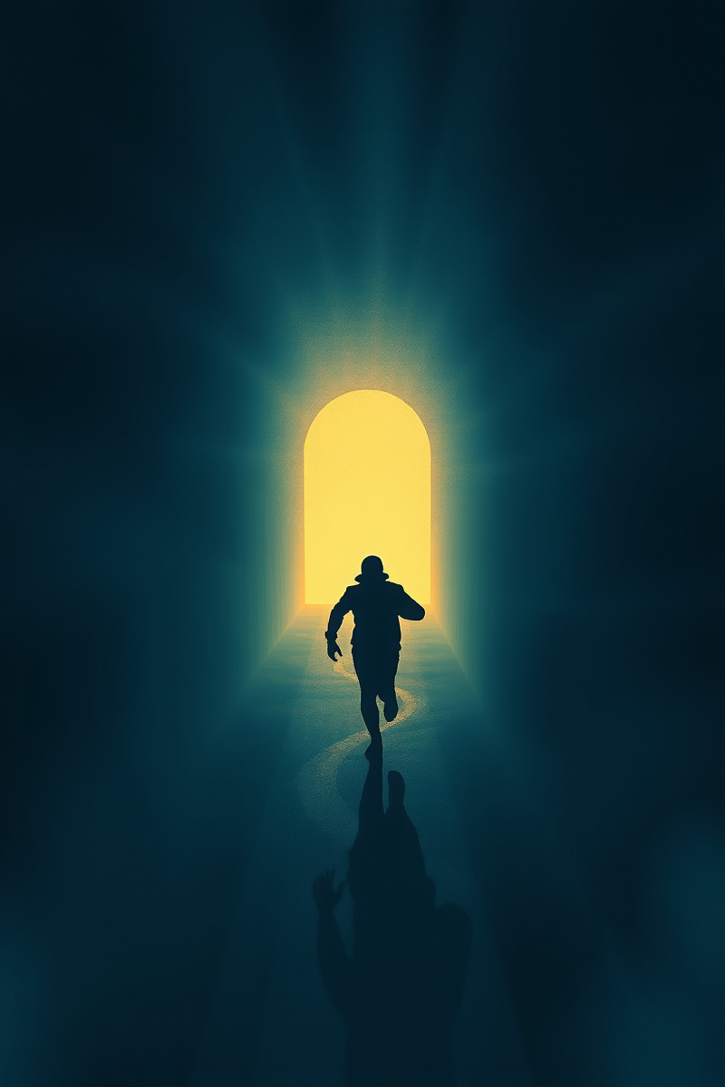 Being Chased by a Shadow And Becoming Lucid