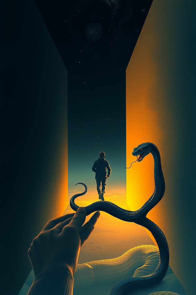 Being Chased by a Snake And Waking Suddenly