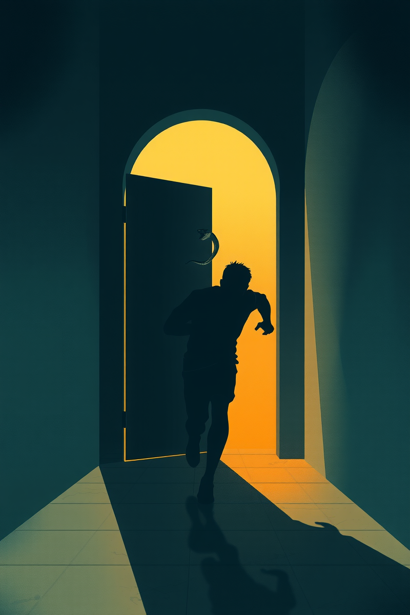 Being Chased by a Snake Through a Locked Door