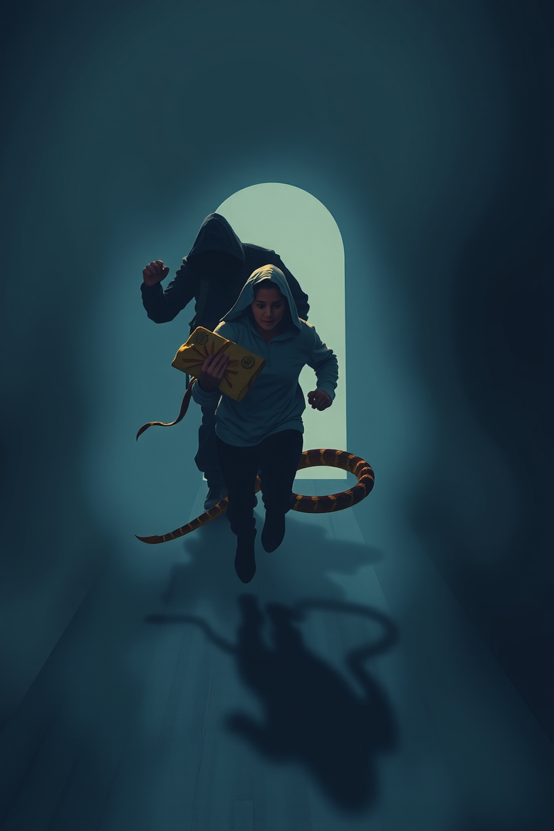 Being Chased by a Snake While Carrying Something