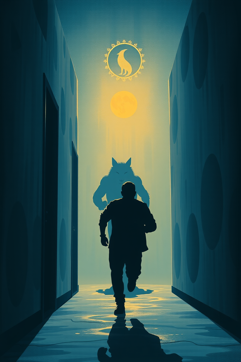 Being Chased by a Wolf At Night