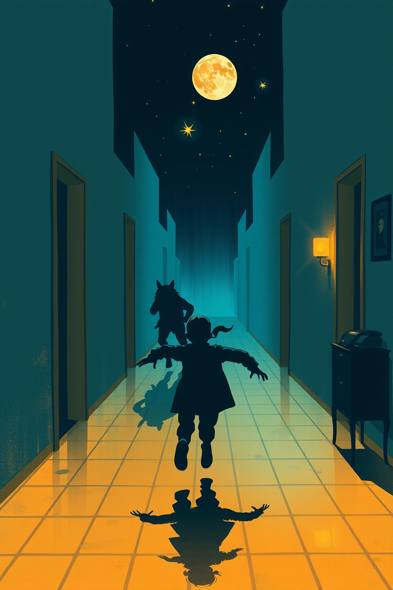 Being Chased by a Wolf In a Childhood Place