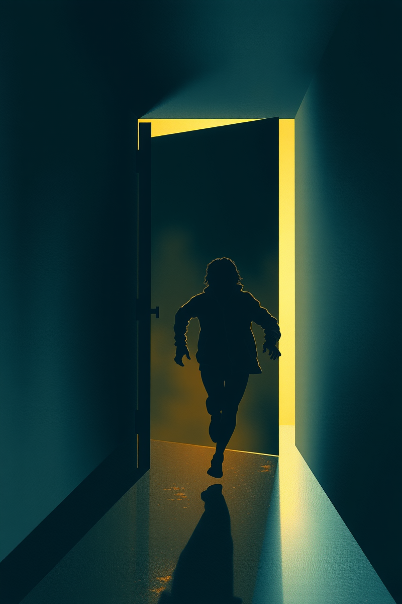 Being Chased by a Wolf Through a Locked Door
