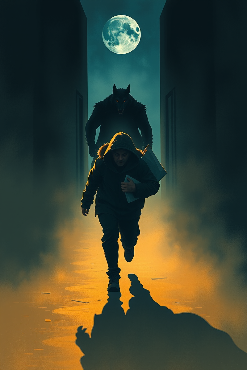 Being Chased by a Wolf While Carrying Something