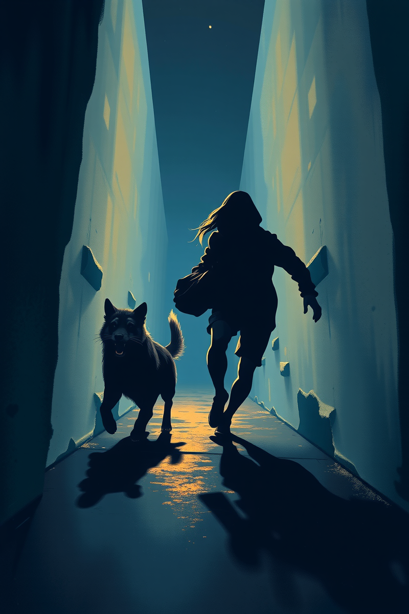 Being Chased by an Animal While Carrying Something