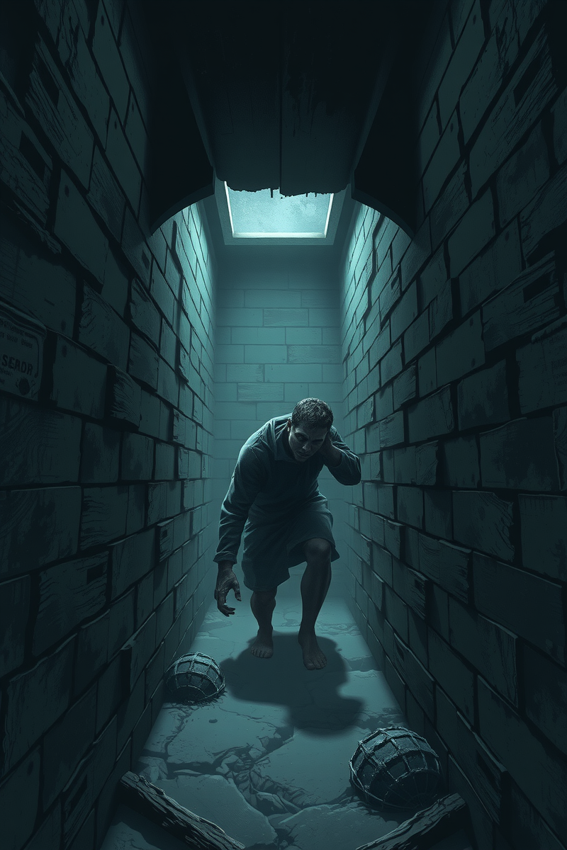 Dream of a Basement Inside a Maze-Like Building