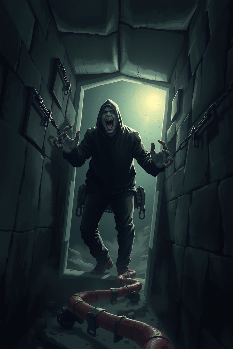 Dream of a Basement While the Exit Keeps Moving