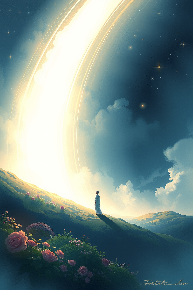 Dream of a Blinding White Light Becoming a Garden