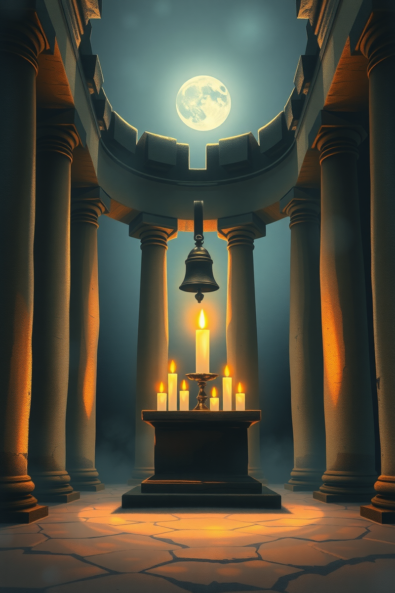 Dream of a Candlelit Altar Ringing a Bell