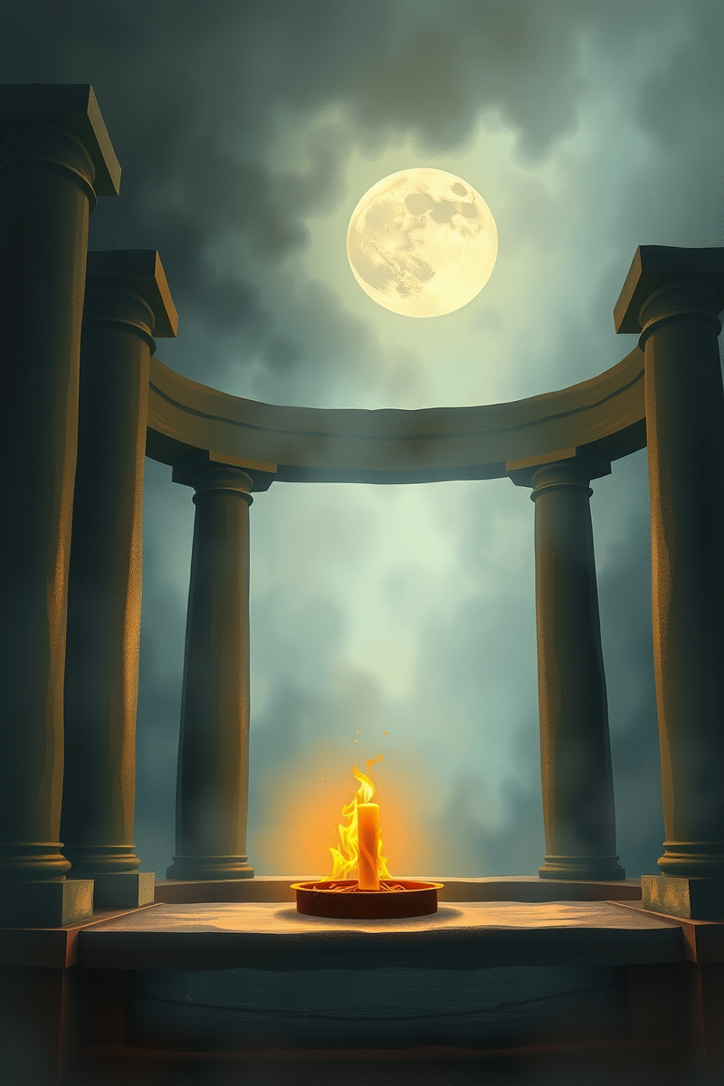 Dream of a Candlelit Altar Sending You Away
