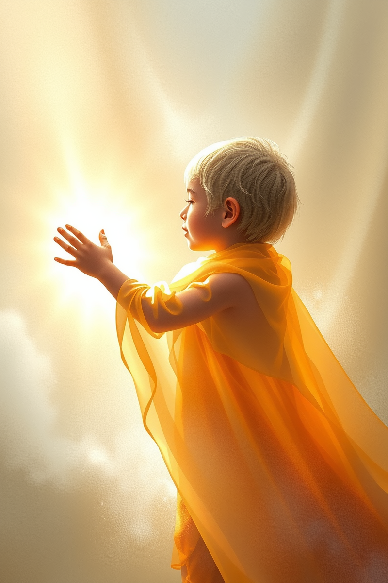 Dream of a Child Guide Turning Into Light
