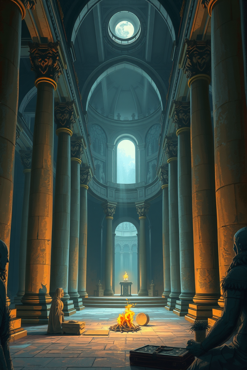 Dream of a Church Filling With Light