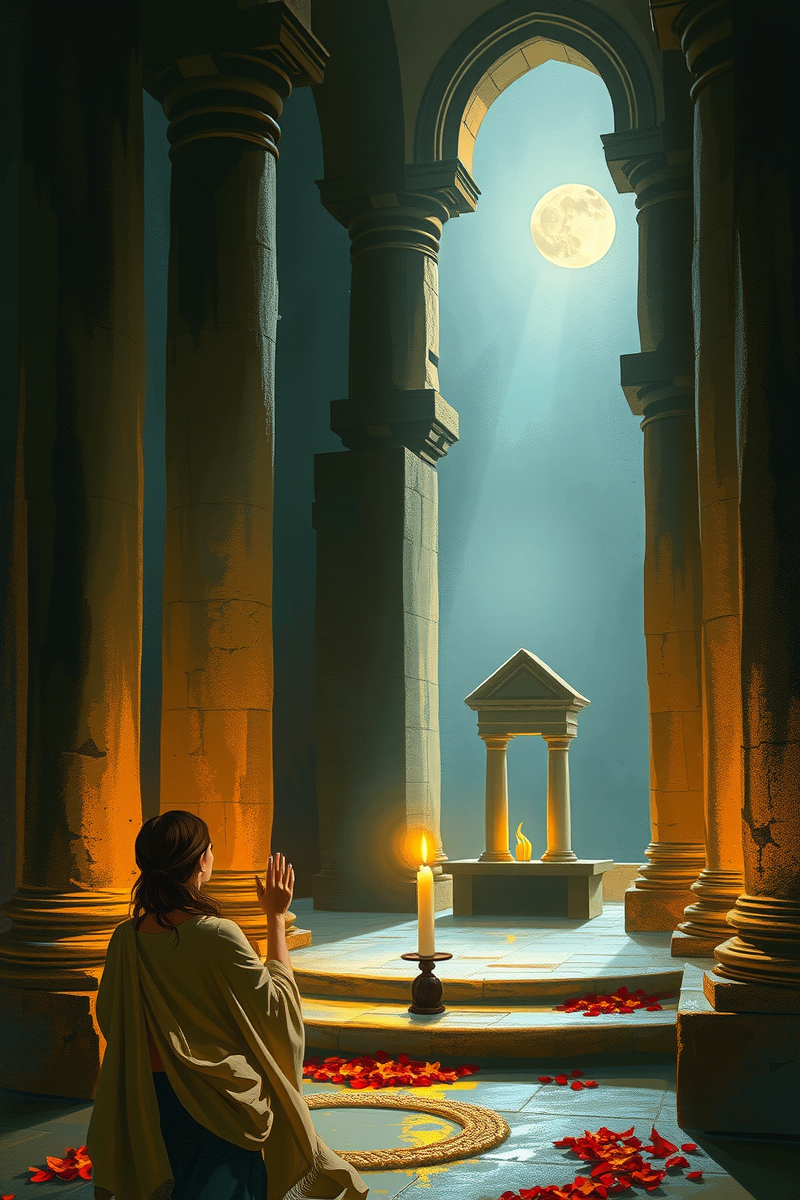 Dream of a Church Relighting a Candle