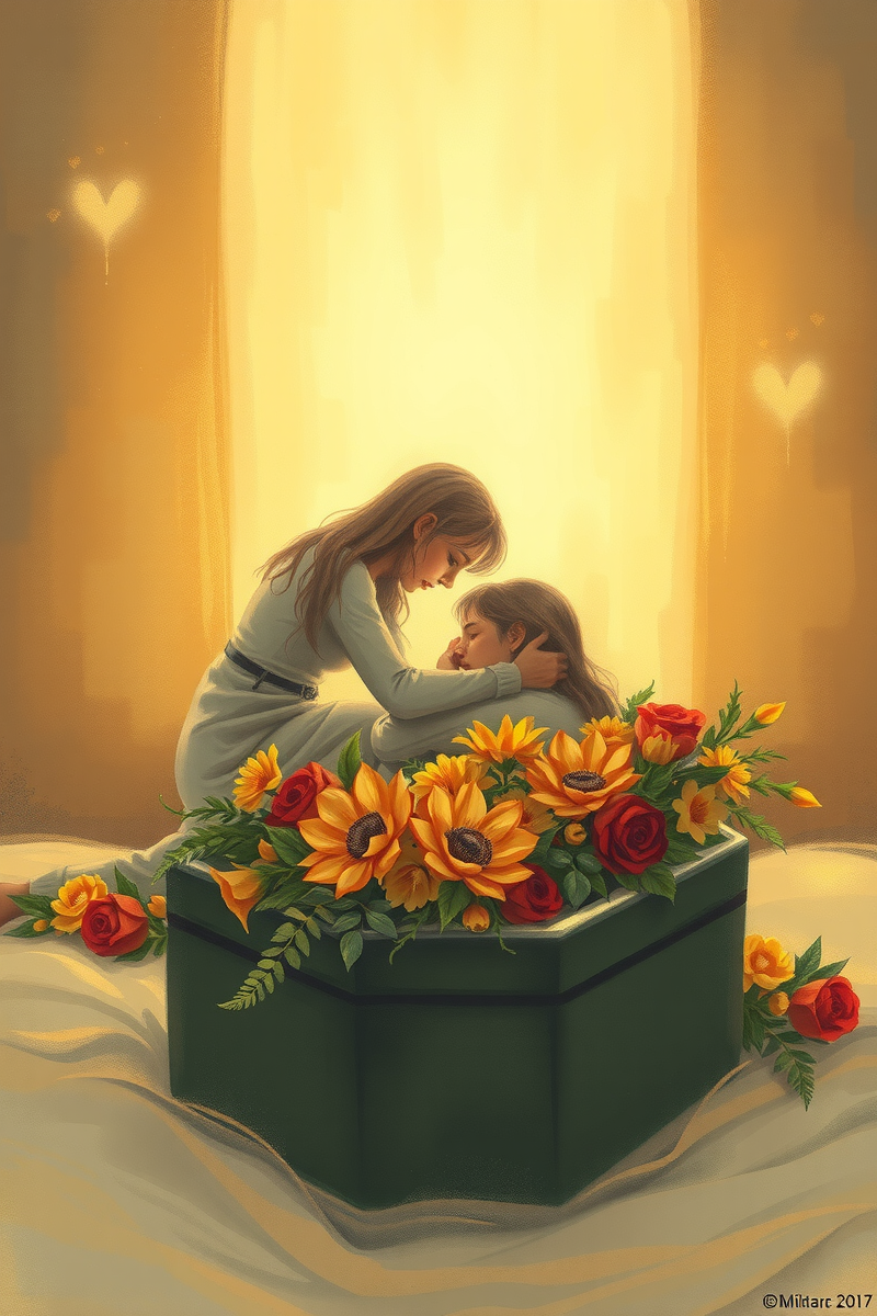 Dream of a Closed Coffin Covered in Flowers
