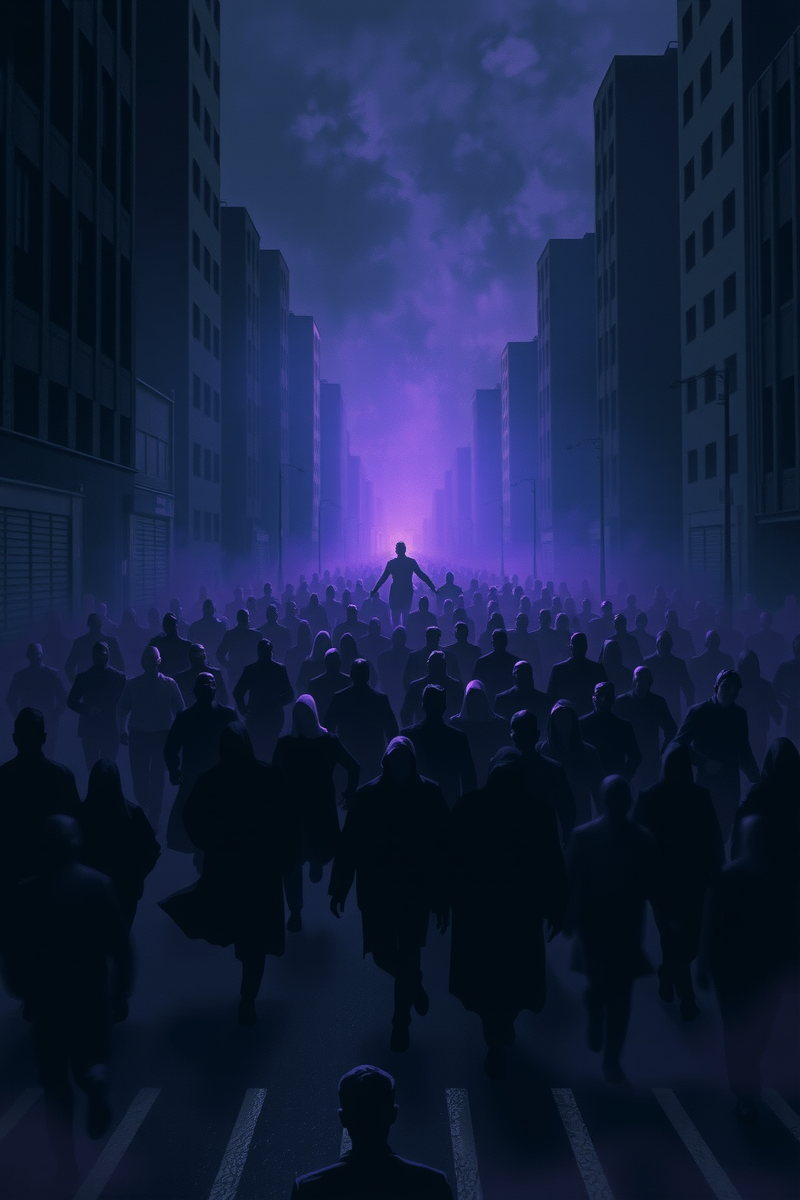 Dream of a Crowd Through an Empty City