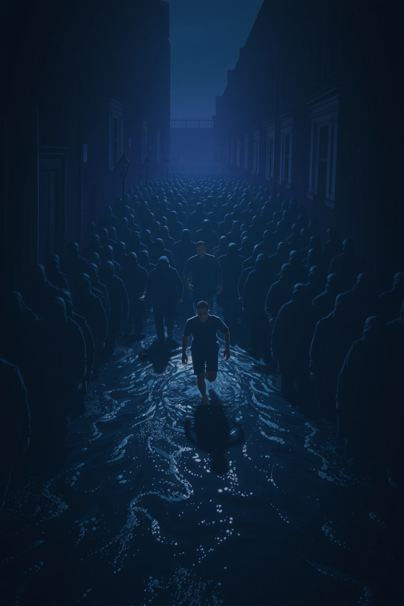 Dream of a Crowd Through Water