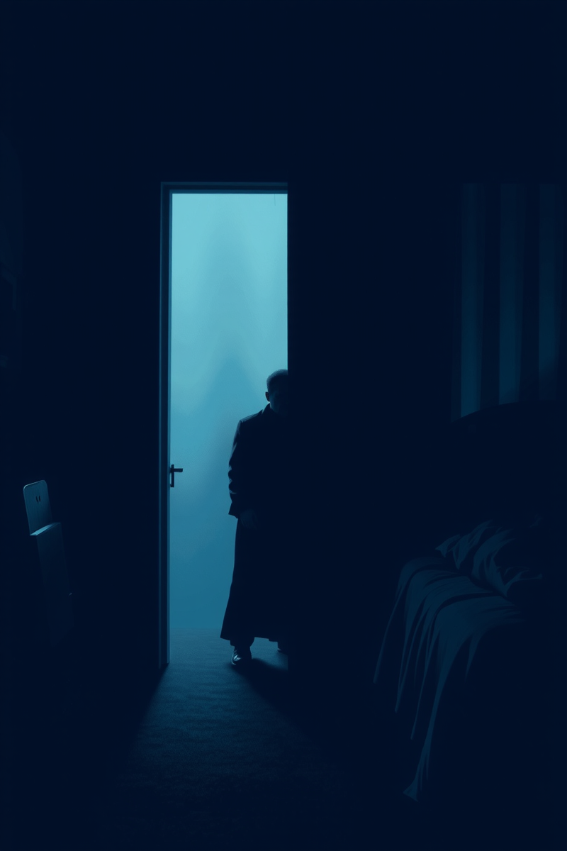 Dream of a Dark Man Entering the Bedroom