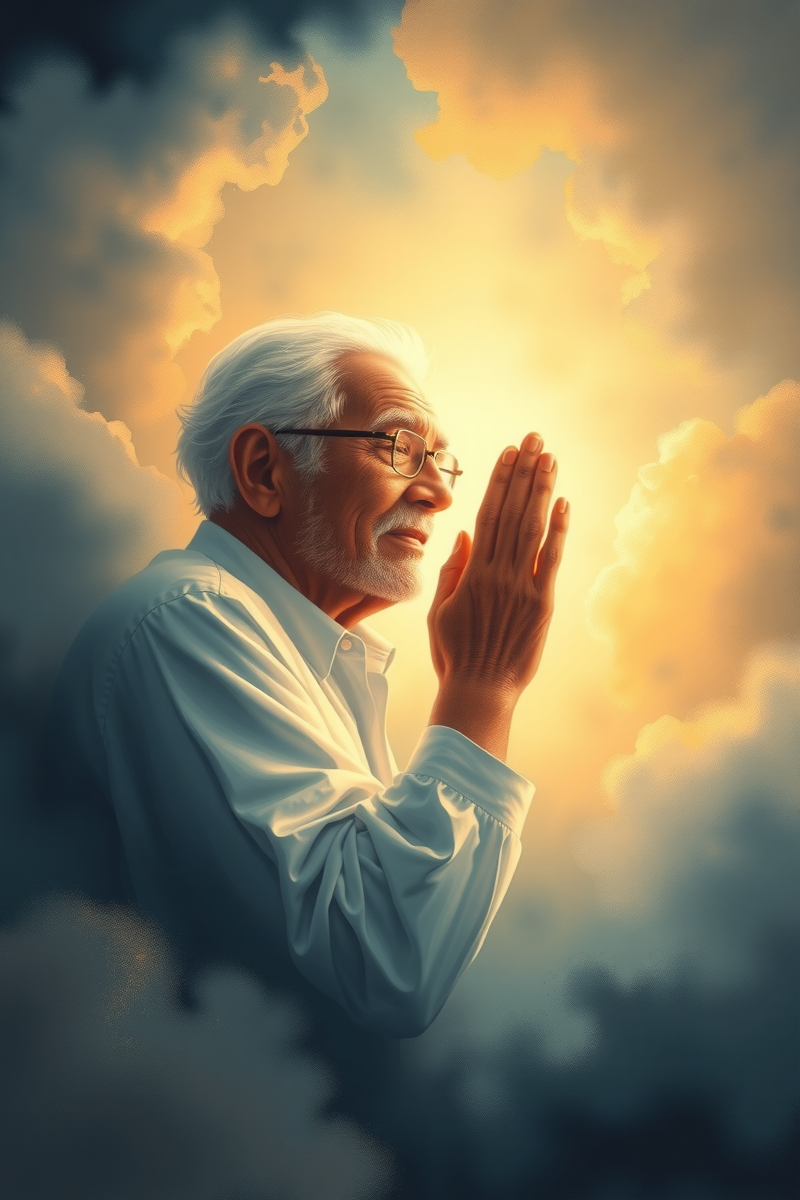 Dream of a Deceased Grandfather Becoming Light