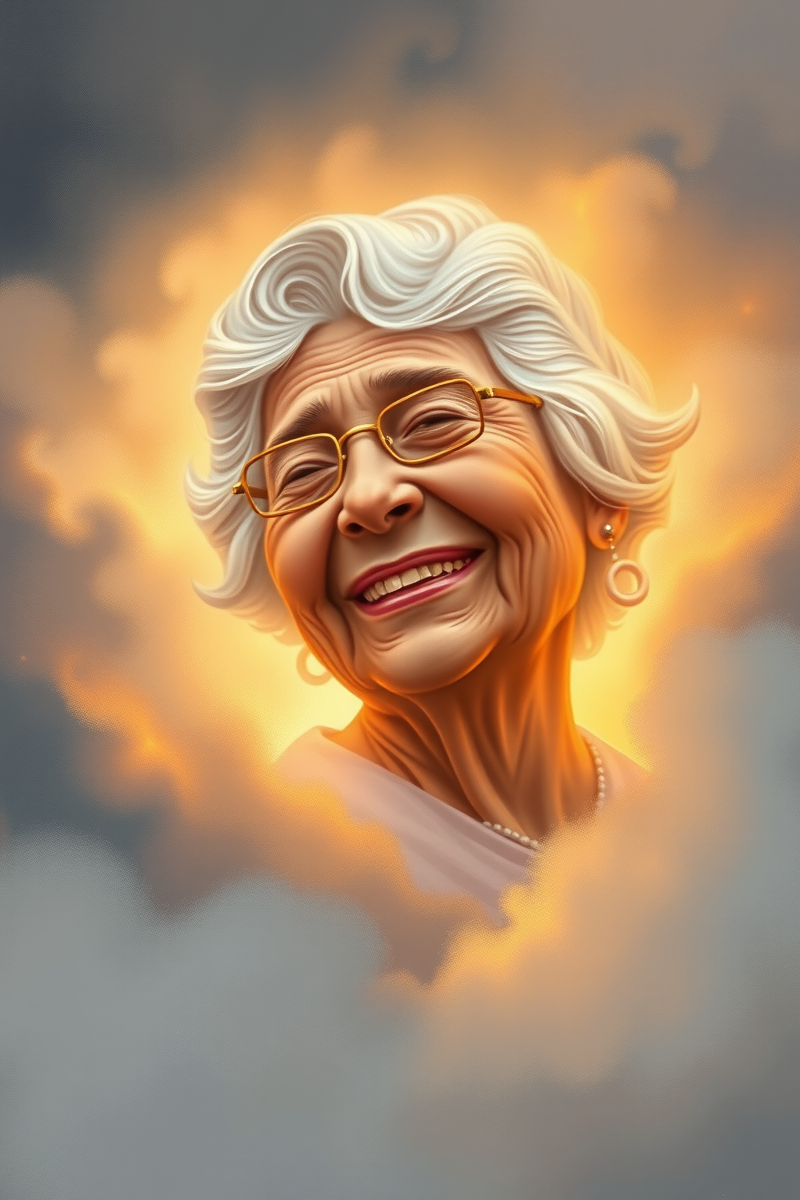 Dream of a Deceased Grandmother Smiling