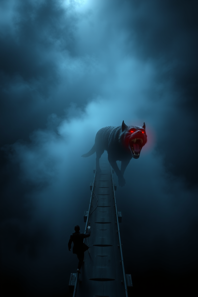 Dream of a Dog Across a Bridge