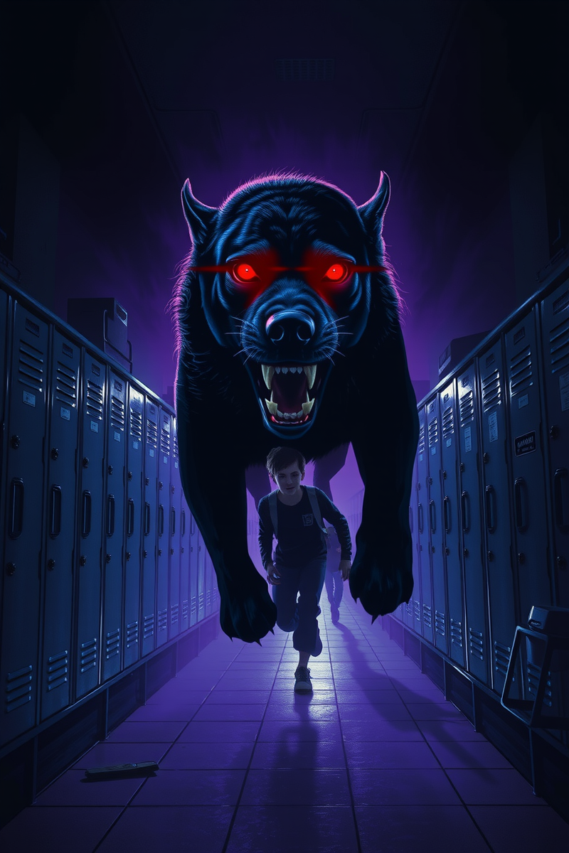 Dream of a Dog Through a School