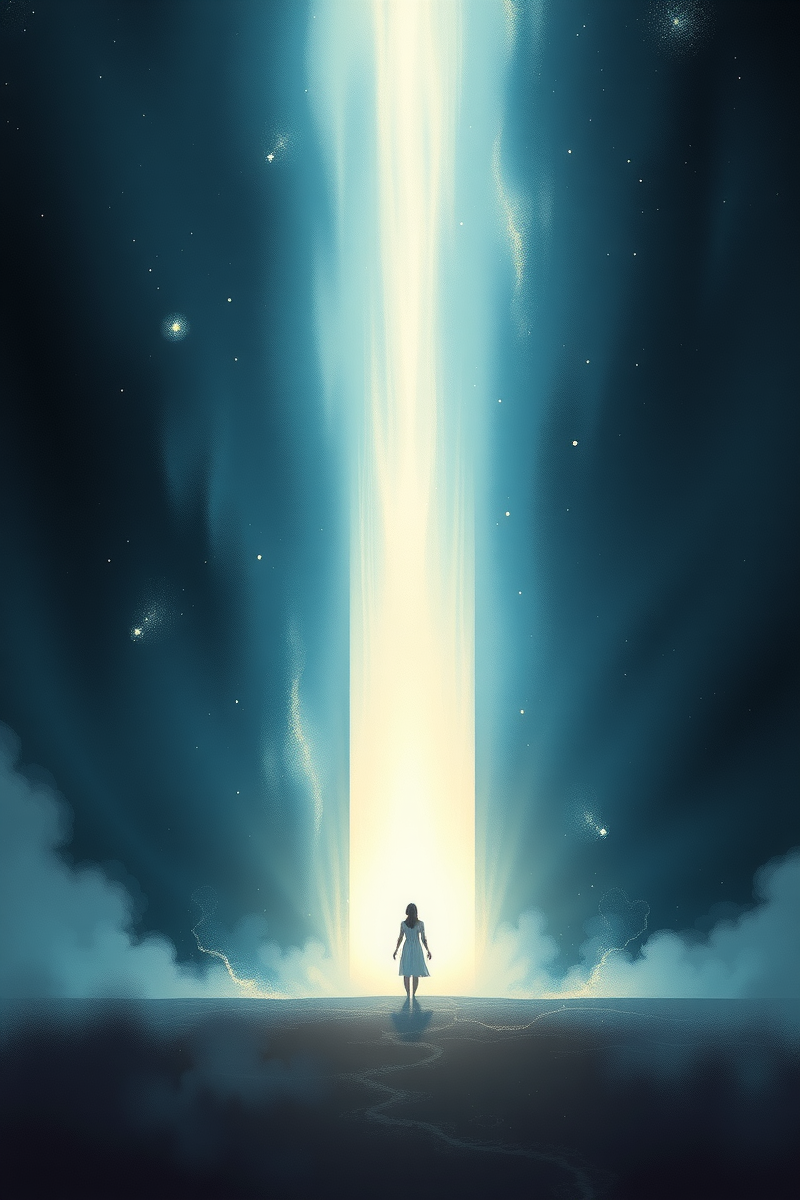 Dream of a Door Made of Light Becoming a Sacred Word