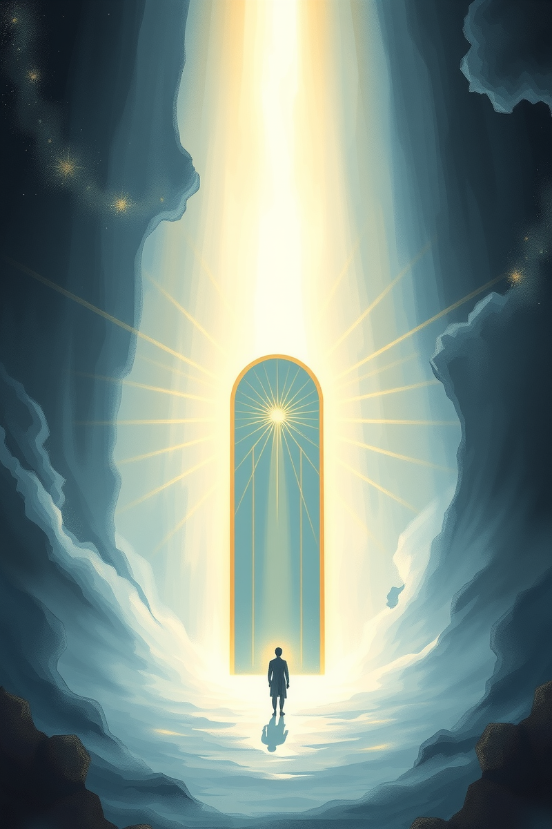 Dream of a Door Made of Light Opening