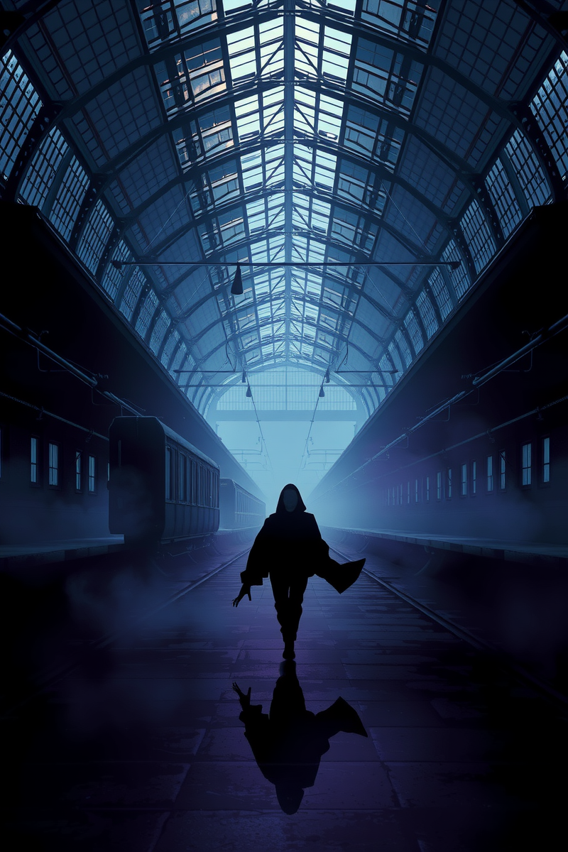 Dream of a Faceless Stranger Through a Train Station