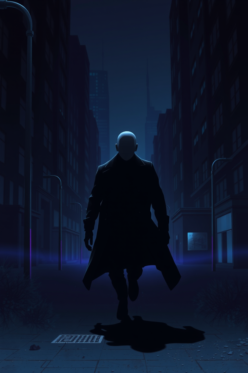 Dream of a Faceless Stranger Through an Empty City