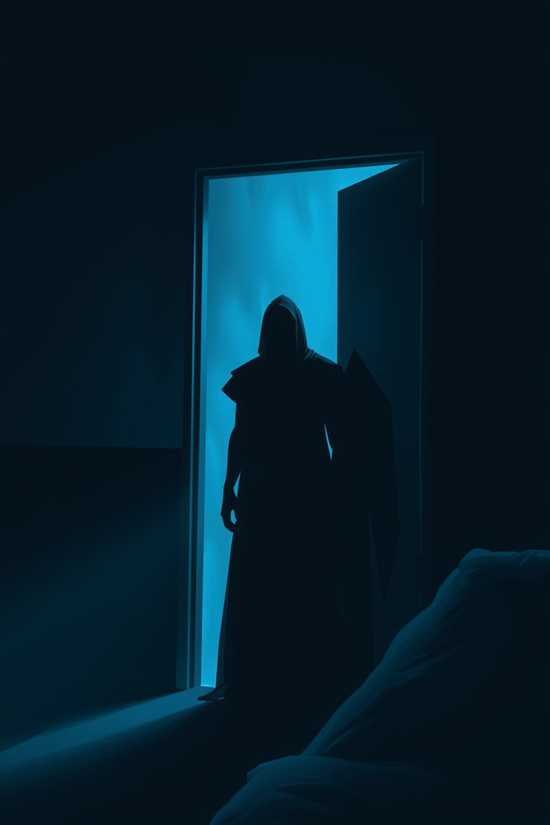Dream of a Figure at the Door Breathing Nearby