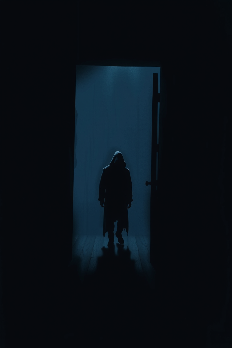 Dream of a Figure at the Door Following You Room to Room