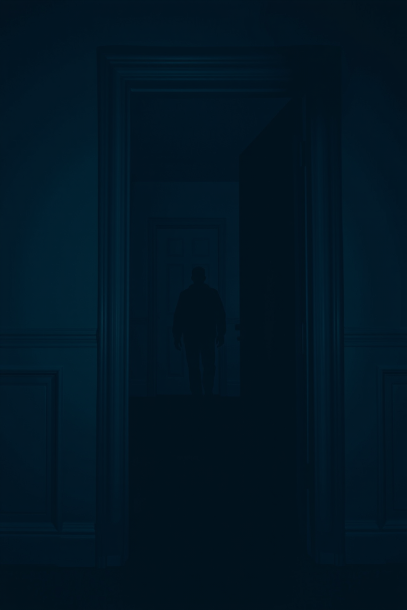 Dream of a Figure at the Door Moving Without Sound