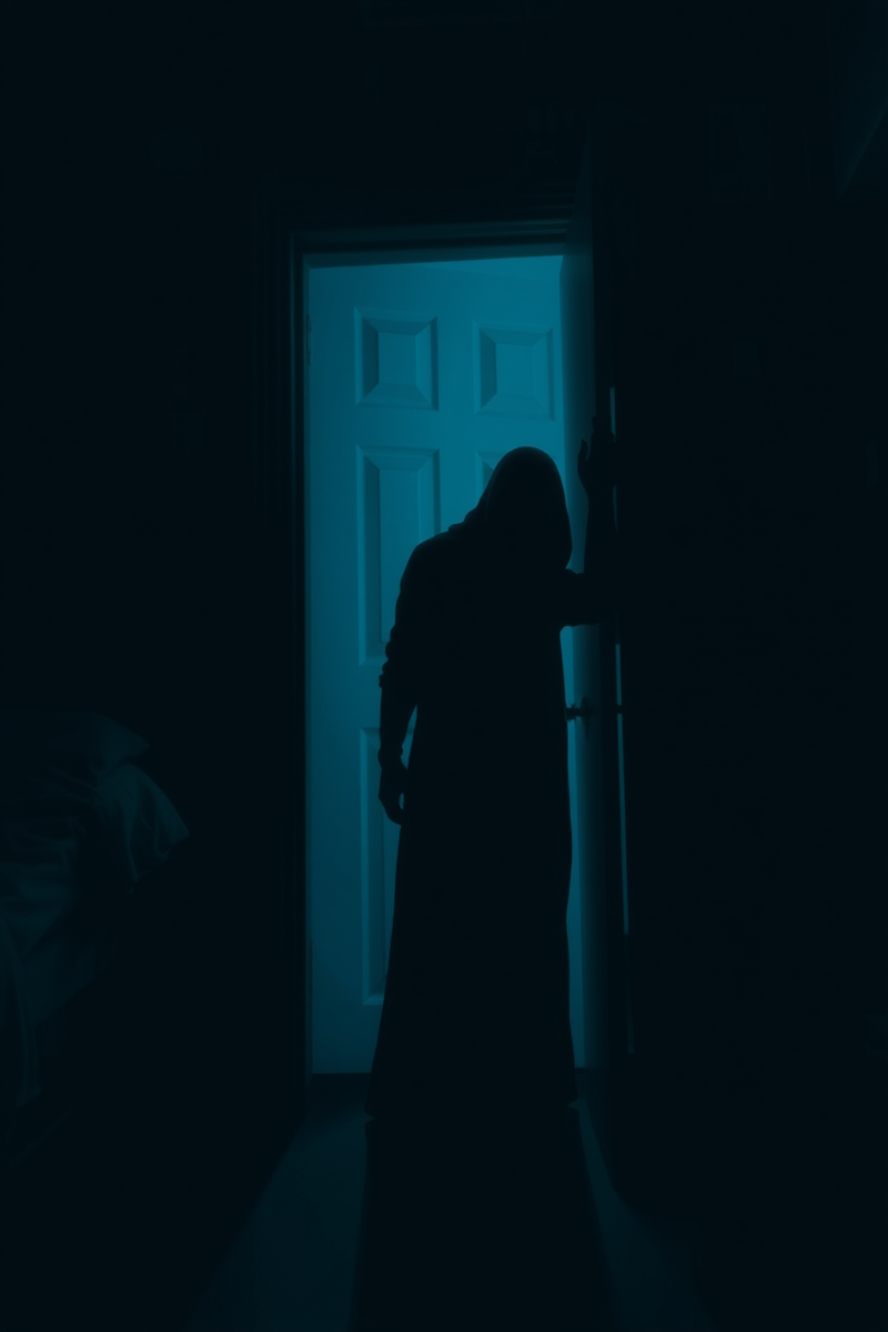 Dream of a Figure at the Door Opening the Door