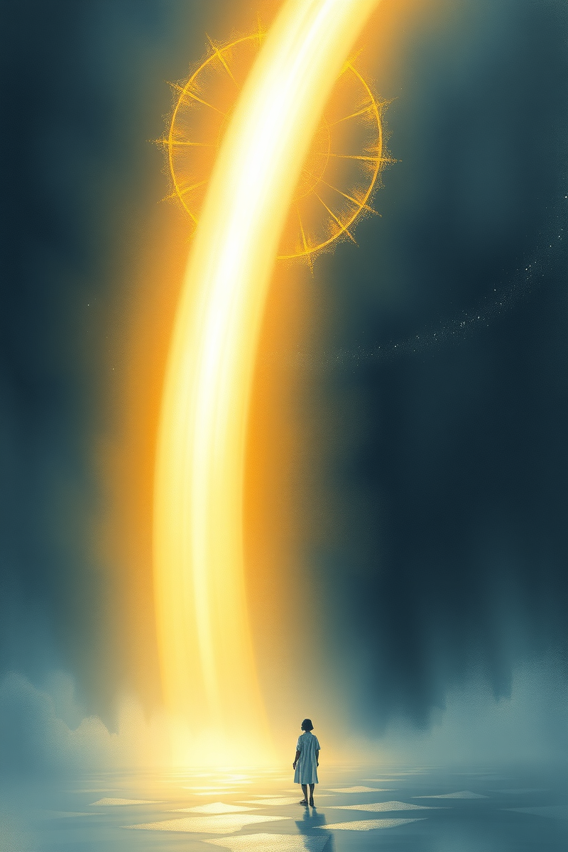 Dream of a Golden Light Appearing