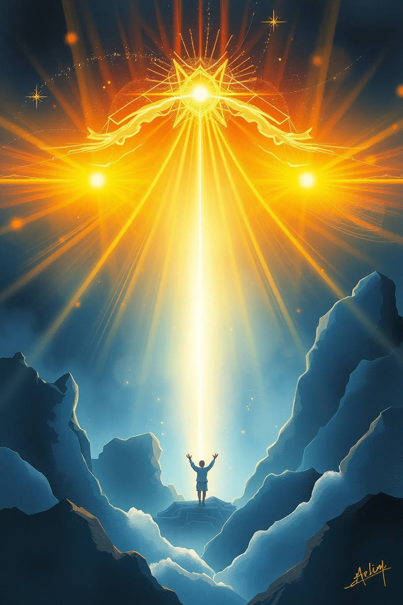 Dream of a Golden Light Waking You With Awe