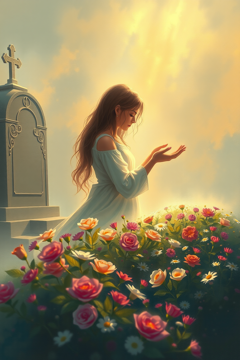 Dream of a Grave Covered in Flowers